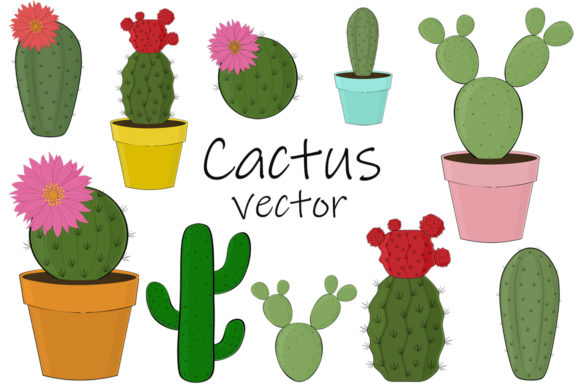 Cactus Vector: A Versatile Graphic for Creative Projects