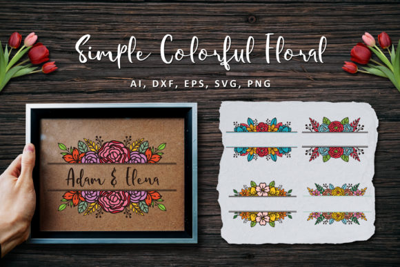 Floral SVGs for Embroidery Projects