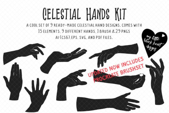 Magic Hands Bundle: A Graphic Design Asset for Handmade Creations
