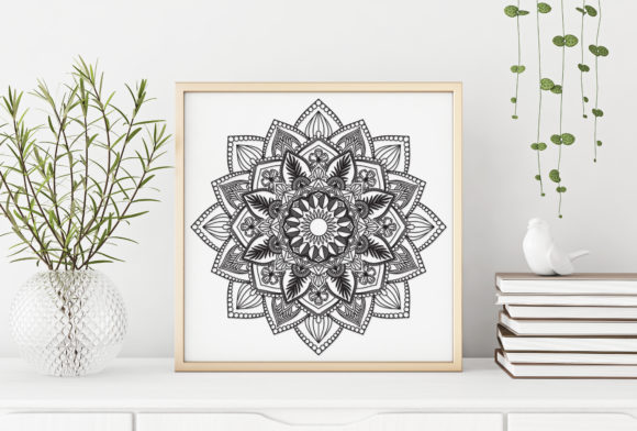Mandala Ornament Graphics for Handmade Creations