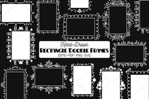 Rectangle Frame White Oblong Border Graphics Review